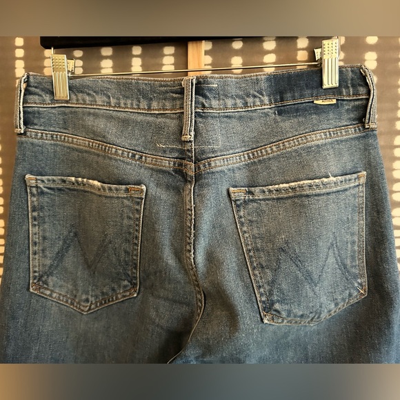 MOTHER The Tripper High Rise Flood Jeans Size 30 - Picture 8 of 12